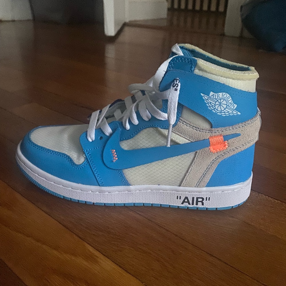 Off-White x Air Jordan 1 Retro High OG UNC(replica)